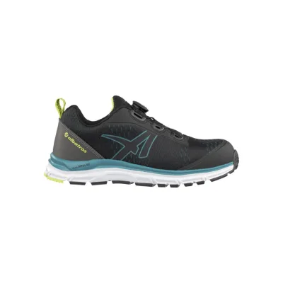 Albatros AER55 Impulse Black Blue Low QL S1PS ESD FO HRO SR munkavédelmi cipő