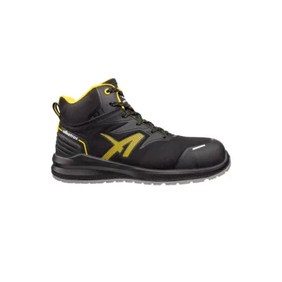 Albatros DALTON Blk Yellow Mid S3L ESD FO SR munkavédelmi bakancs