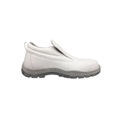 Albatros Pure White Mid S2 ESD FO CI SR belebújós, magasított szárú munkavédelmi cipő