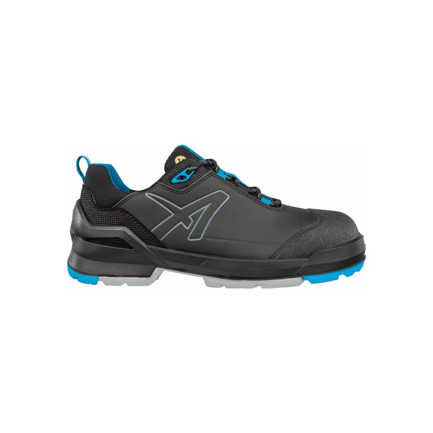 Albatros Taraval Black/Blue XW Low S3L ESD FO SR munkavédelmi cipő Fekete/kék