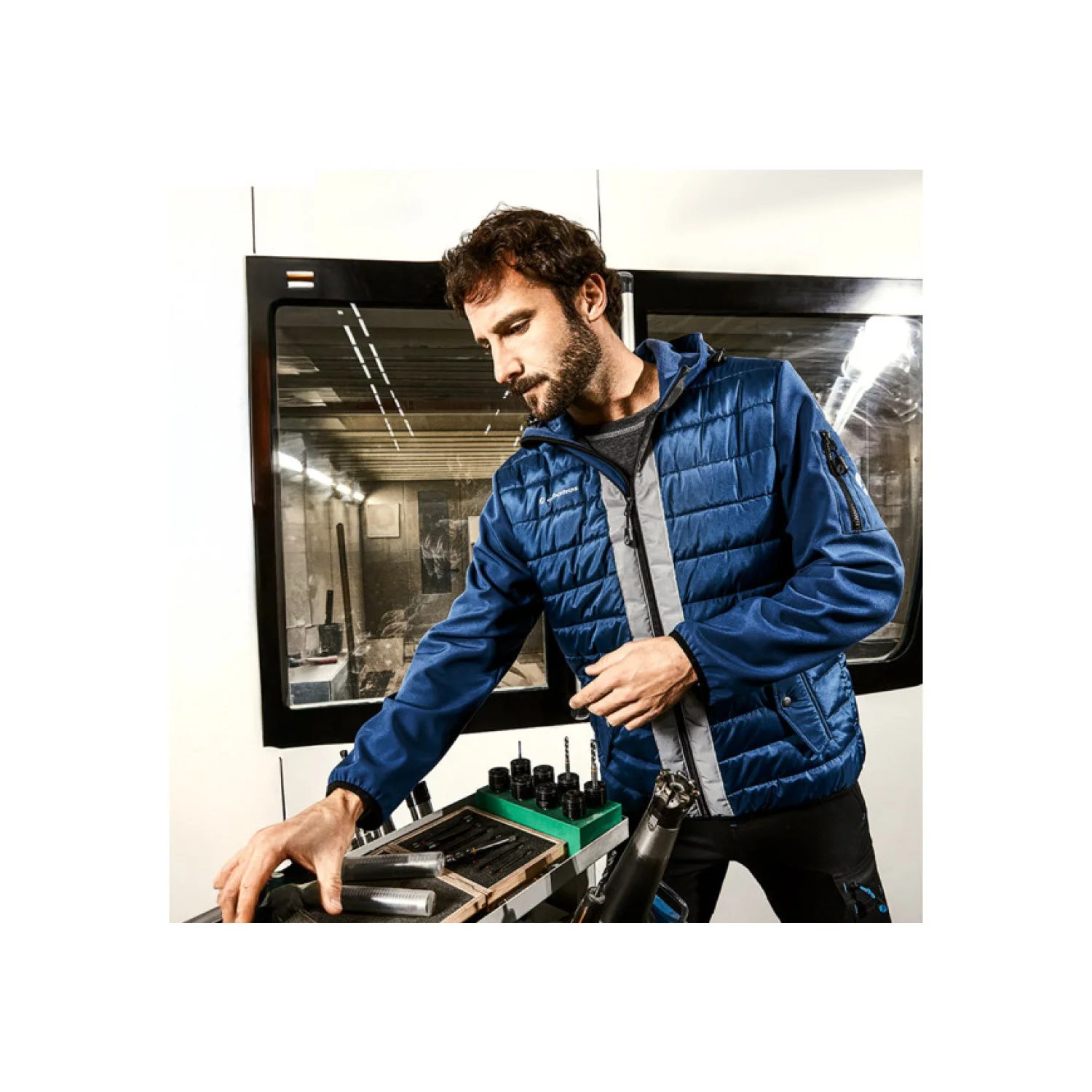 Albatros TOSMAR hibrid softshell dzseki Kék/szürke