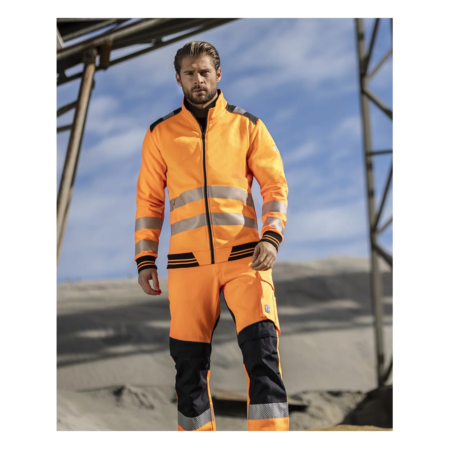 ARDON®SIGNAL láthatósági melegítő felső Narancssárga