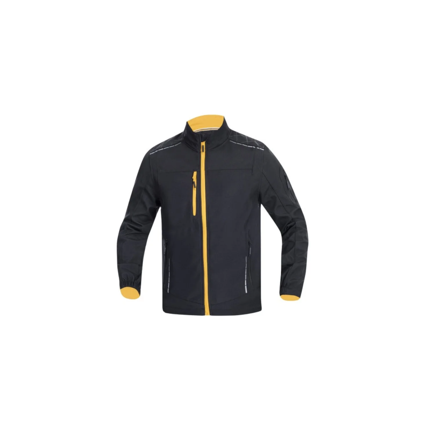 ARDON®VISION - férfi téli softshell kabát Fekete/narancs