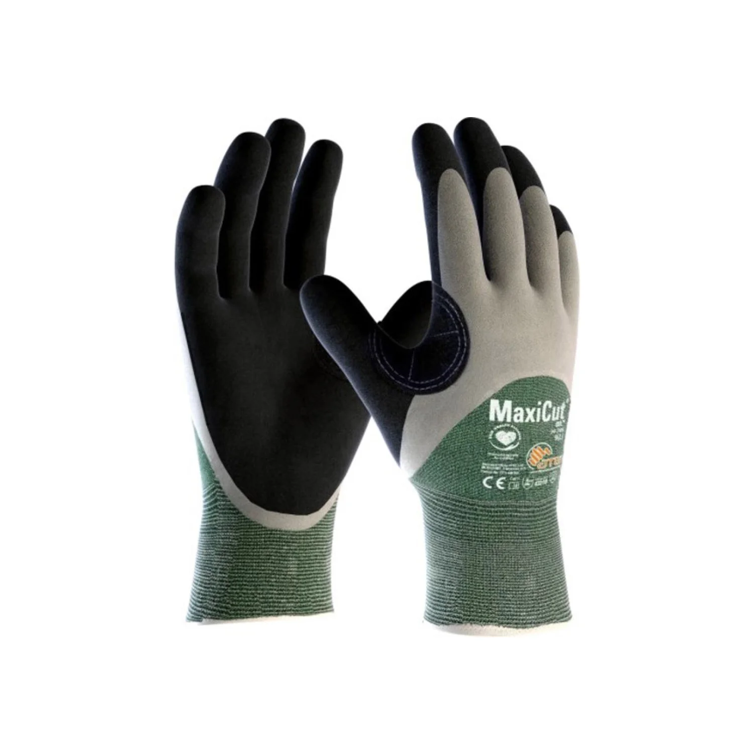 ATG Maxicut Oil 3/4-ig mártott kesztyű - 34-305 Fekete/szürke/zöld