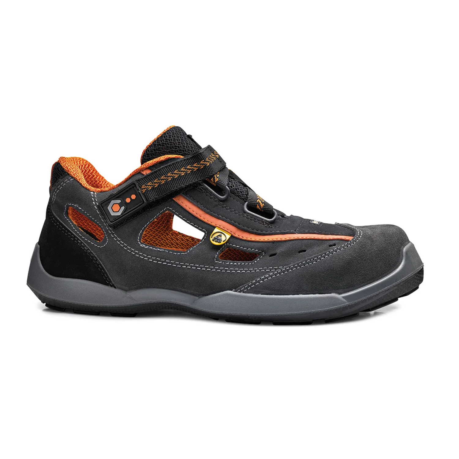 Base Aerobic S1 ps FO SR ESD Szürke/narancs