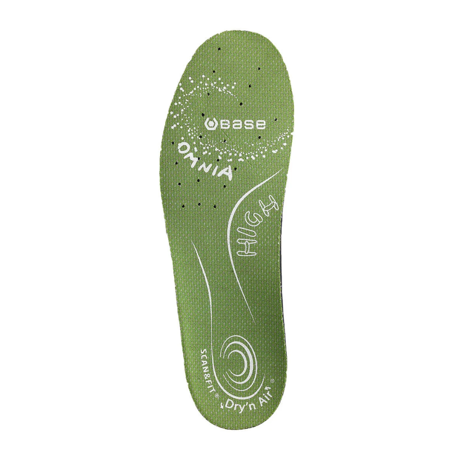 Base Dry'n Air Scan&Fit Omnia - High Zöld