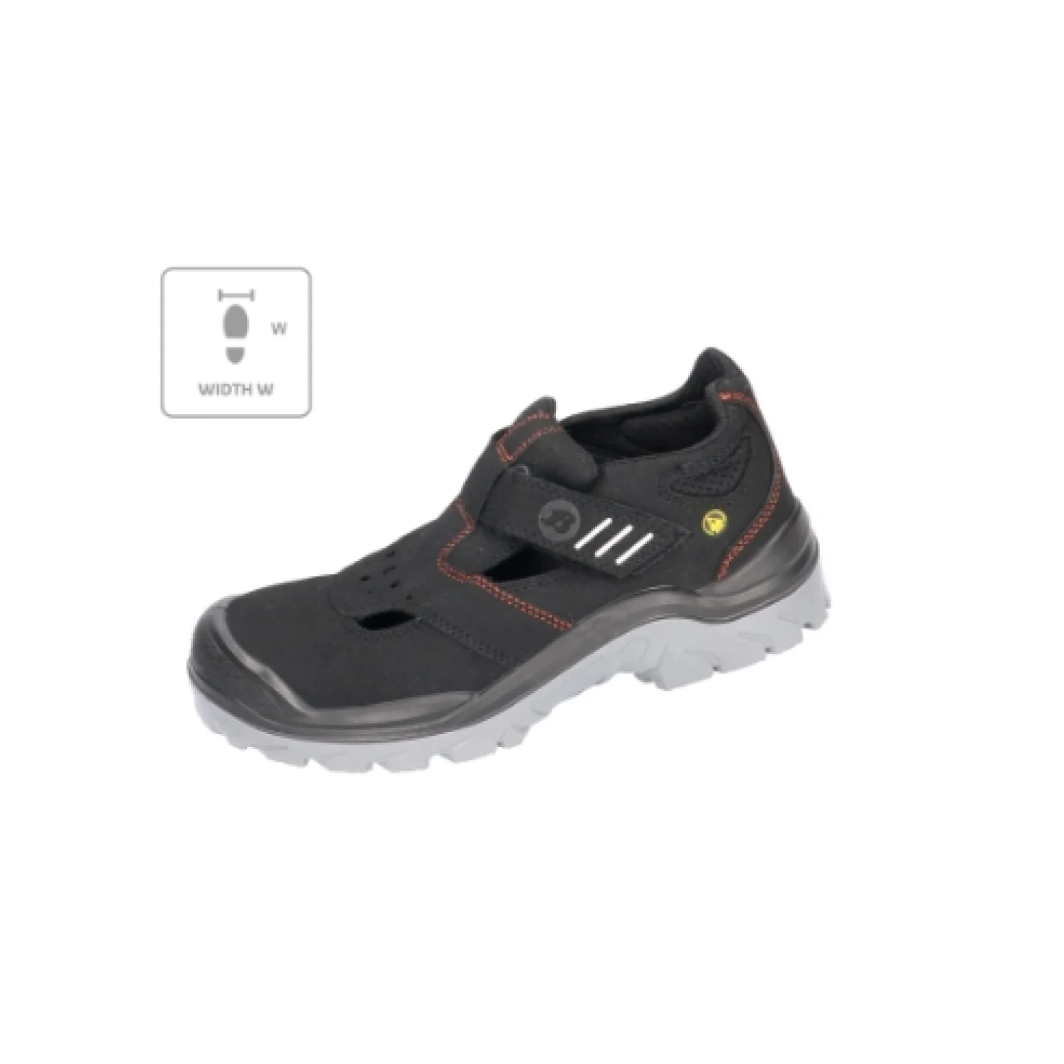 Bata Industrials Act 151 W munkacipő B09 Fekete B1