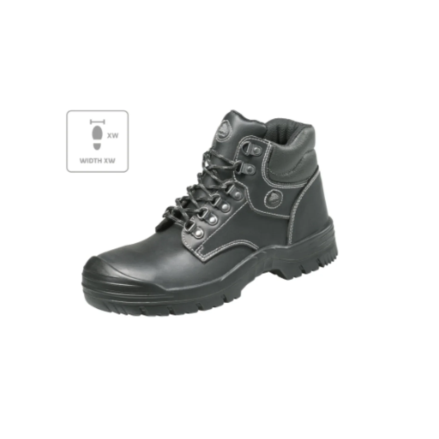BATA INDUSTRIALS Stockholm XW félcipő Fekete B1