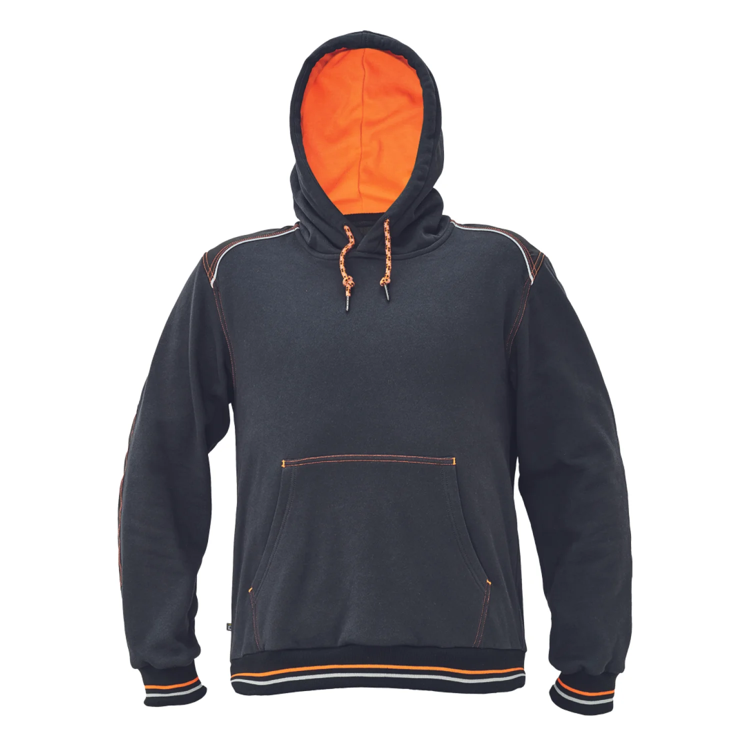 Cerva Knoxfield hoodie pulóverek és kardigán Antracit/narancssárga
