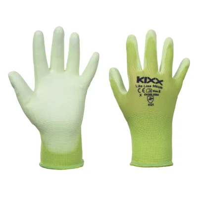 Cerva LIKE LIME kesztyű nylon PU