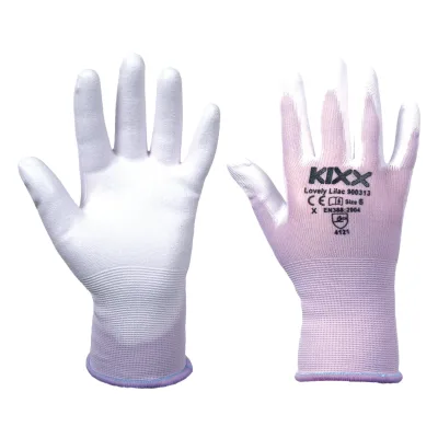 Cerva LOVELY LILAC kesztyű nylon PU