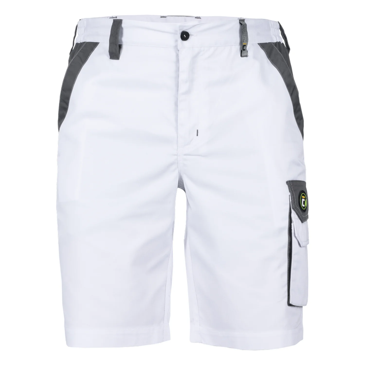 Cerva MAX ECO STRETCH rövidnadrág Fehér