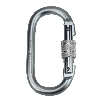 CERVA Ovális karabín.csavaros acél/cink karabiner