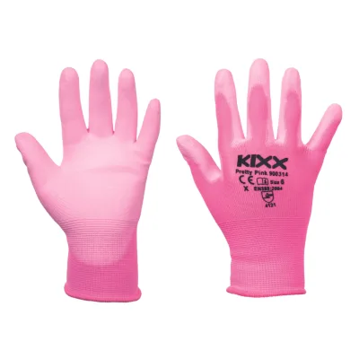 Cerva PRETTY PINK kesztyű nylon PU