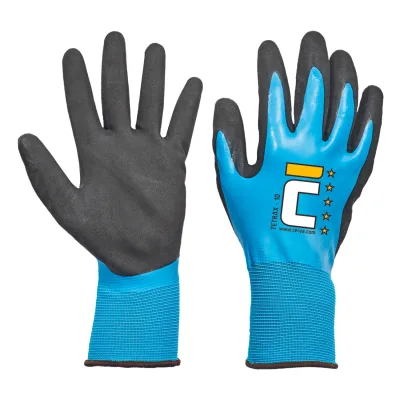 Cerva TETRAX nylon, latex mártott kesztyű