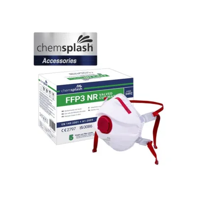 Chemsplash FFP3 szelepes pormaszk (5db)