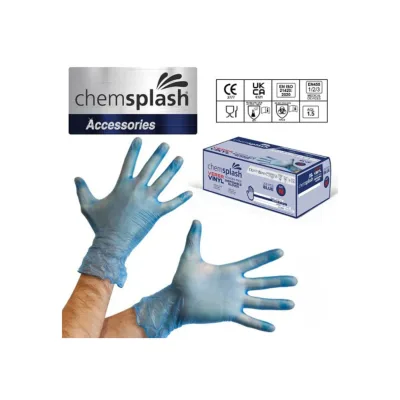 Chemsplash Versa egyszerhasználatos púdermentes vinyl kesztyű (200db)