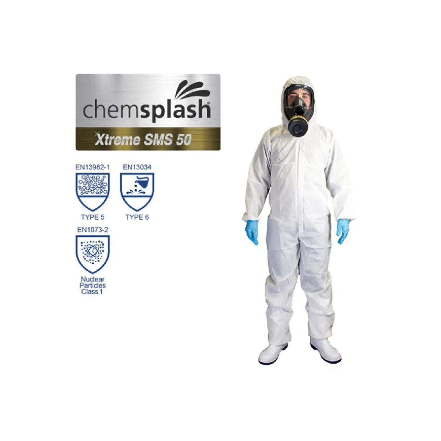 Chemsplash Xtreme 50 SMS overál 5/6 Fehér