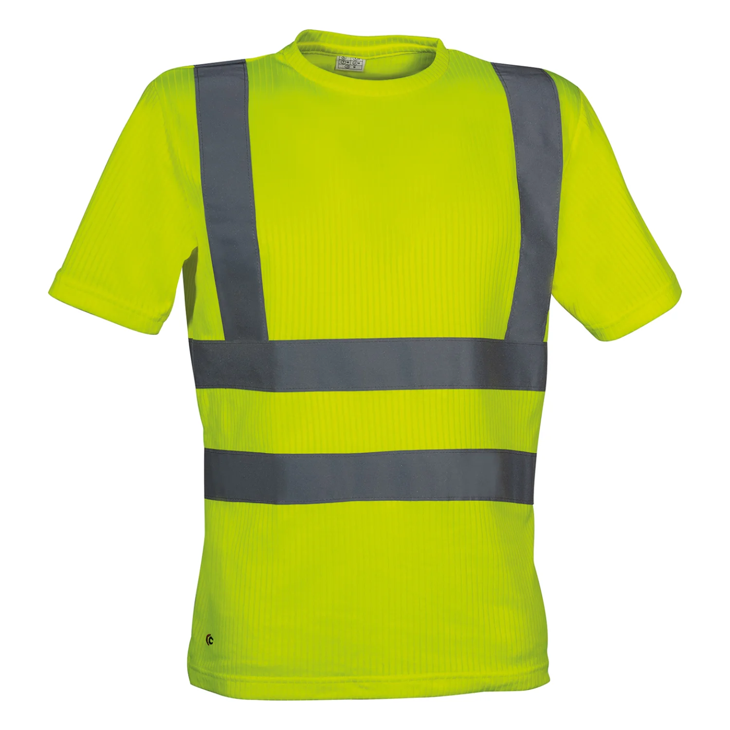 COFRA Alert póló Borostyán fluo