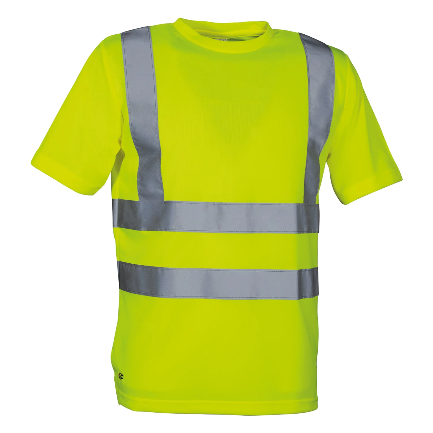 COFRA Danger póló Borostyán fluo