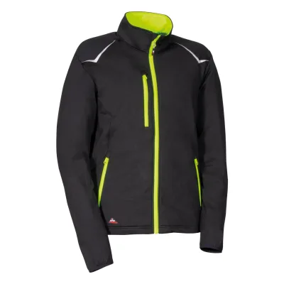 COFRA Deurne (05 FEKETE/FEKETE/GIAL.FLUO repet stretch pulóver 300GR pulóverek és kardigán