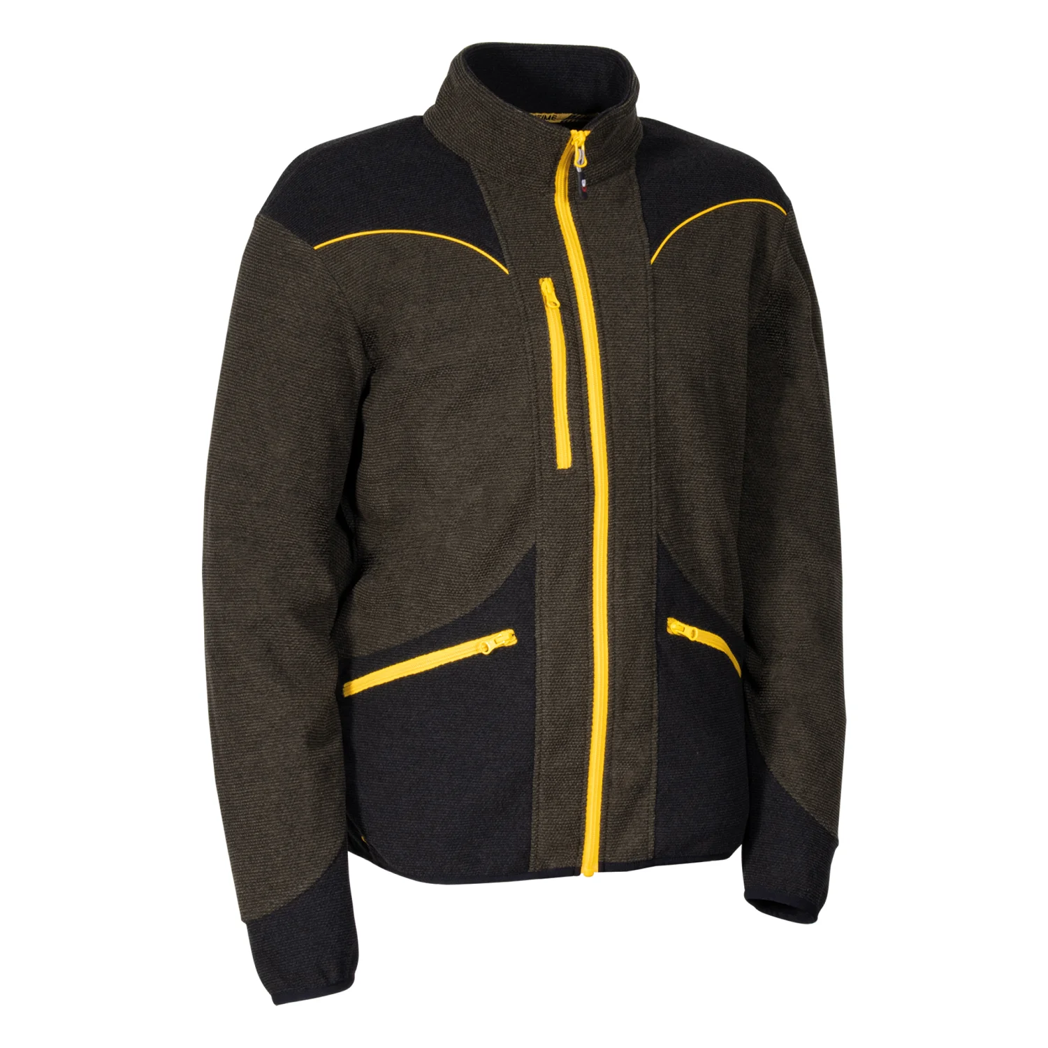 COFRA Grebo repet polár felső 230GR Barna/fekete/hivis sárga