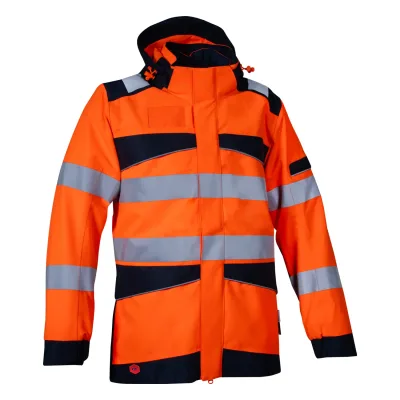 COFRA Kirkholm (02 arancio FLUO/NAVY láthatósági membrános télikabát