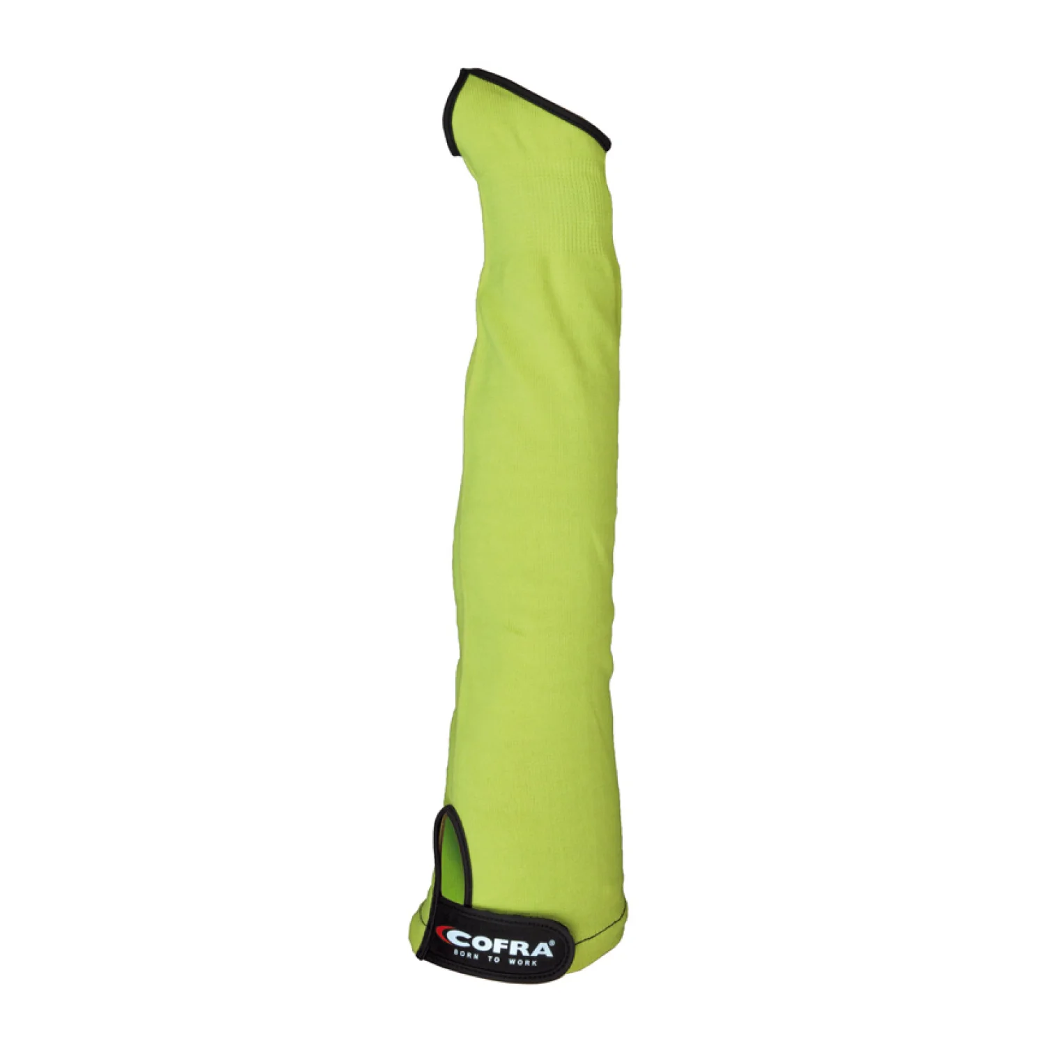 COFRA Longcut 5 CRT/PEZZO vágásbiztos alkarvédő Limezöld/ner