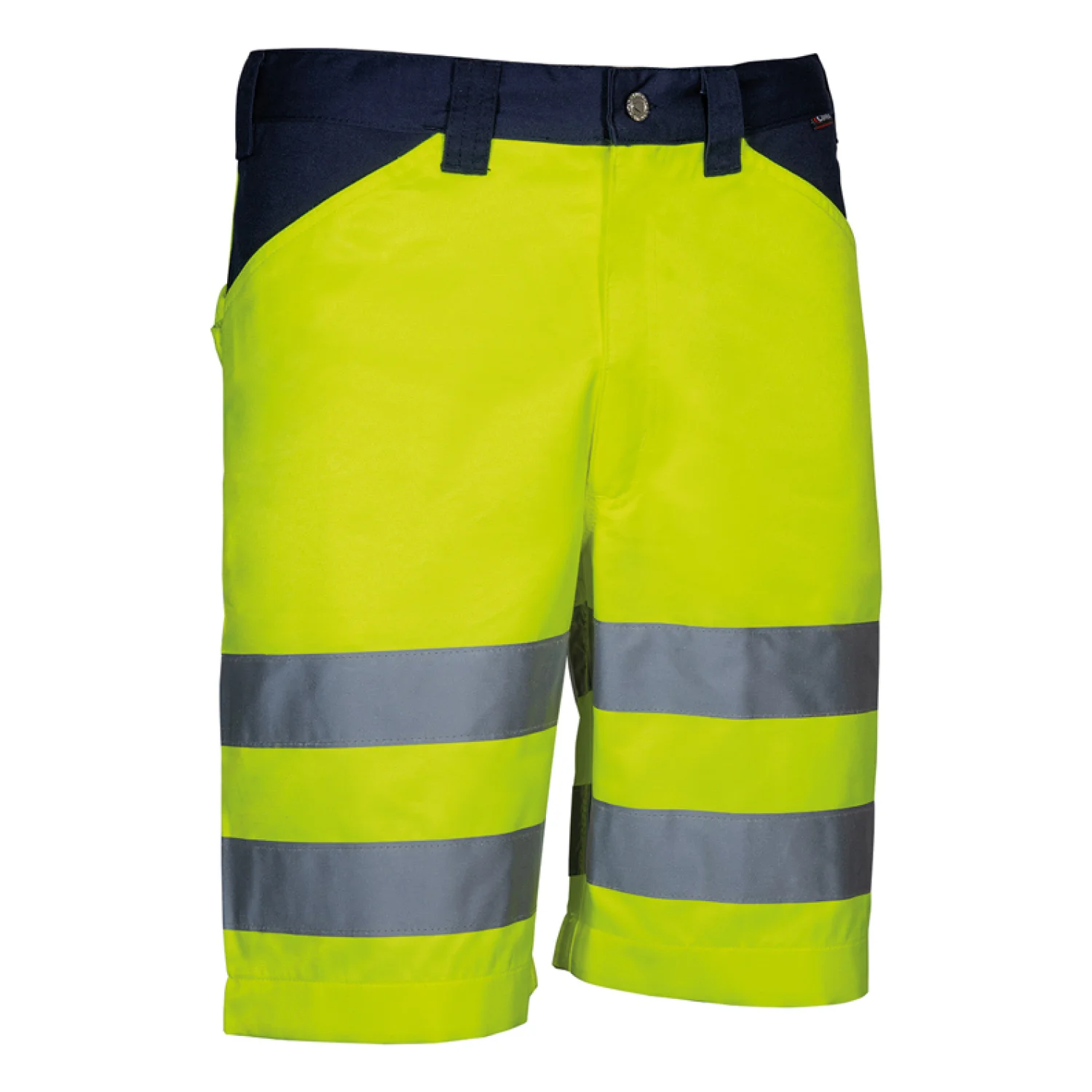 COFRA Mirante rövidnadrág Borostyán fluo/sötétkék