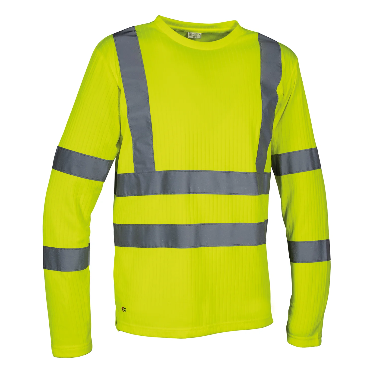 COFRA New skittle láthatósági póló Borostyán fluo