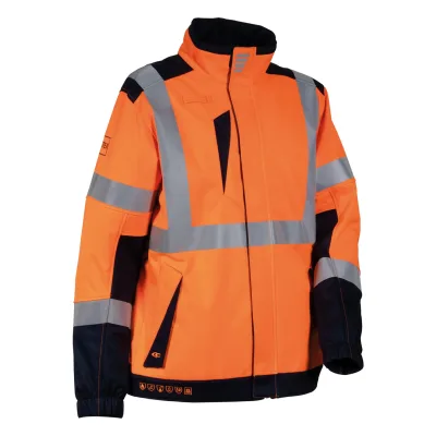 COFRA Pacaya lángálló antisztatikus hi-vis télikabát
