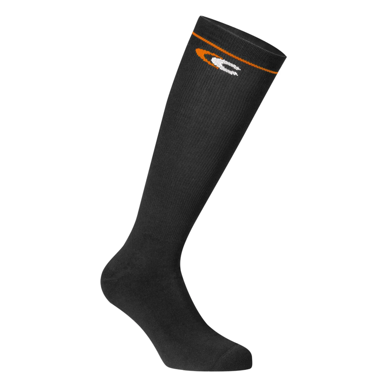 COFRA Padwarm elasztikus térdzokni Antr/arancio