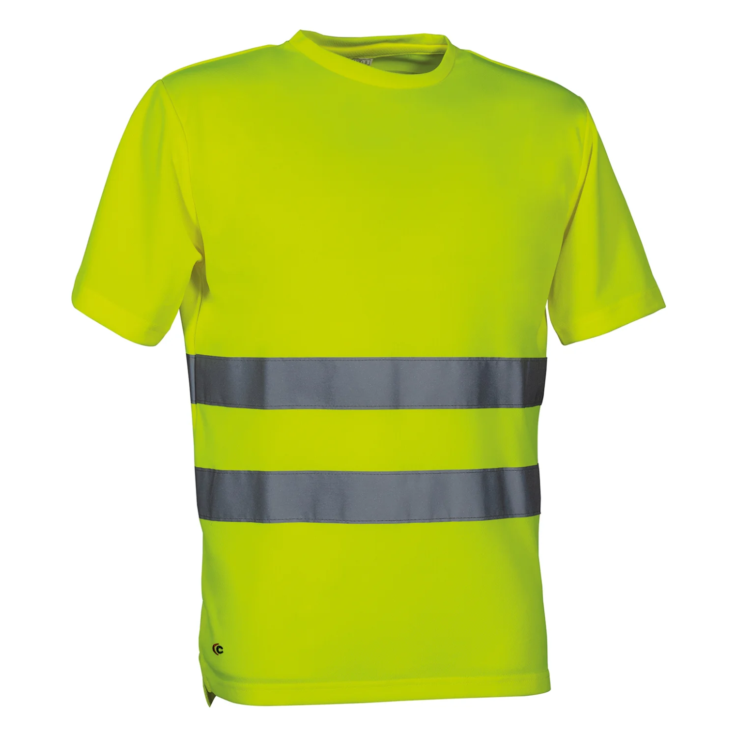 COFRA Radar láthatósági póló Borostyán fluo