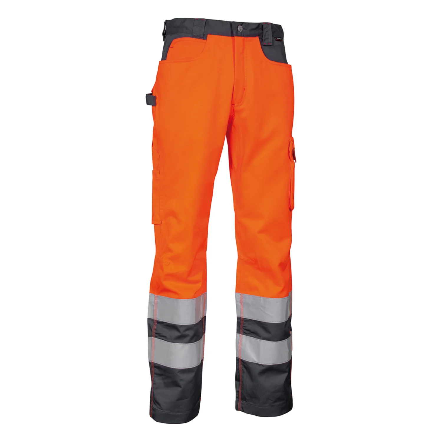 COFRA Ray láthatósági derekas nadrág Aranc.fluo/antracit