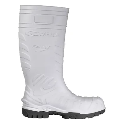 COFRA Safest white S5S CI LG FO SR védőcsizma gumi- és pvc