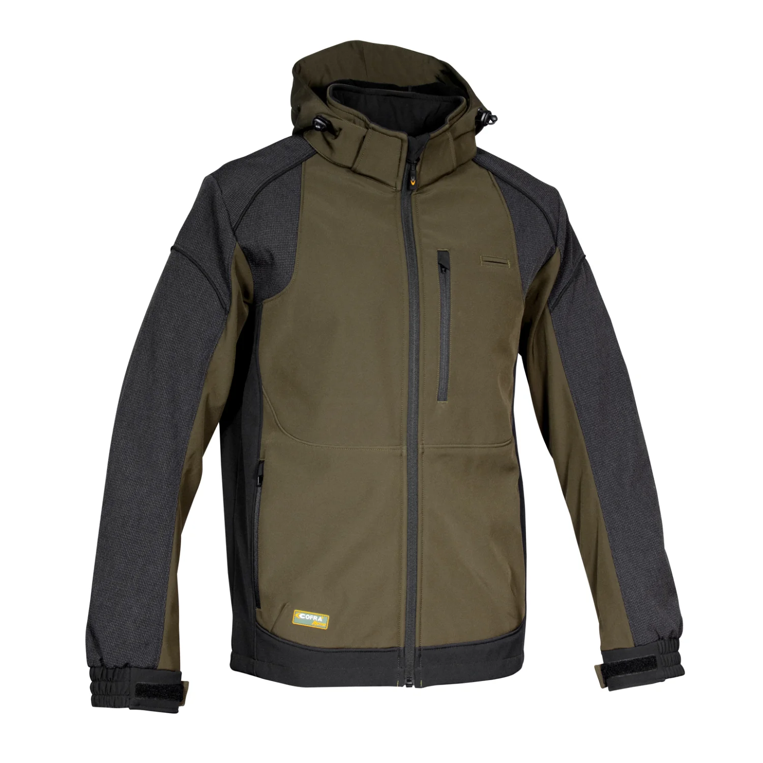 COFRA Seewald elasztikus softshell dzseki Barna/fekete