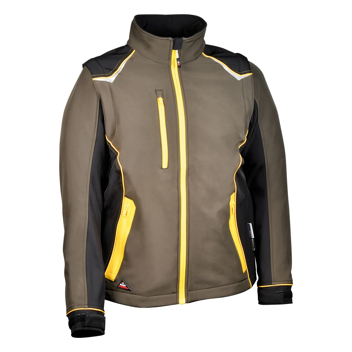 COFRA Selters softshell dzseki Fango/fekete/sárga