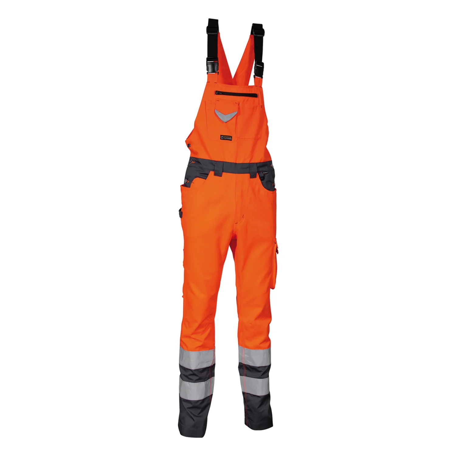 COFRA Spark láthatósági kantáros nadrág Aranc.fluo/antracit