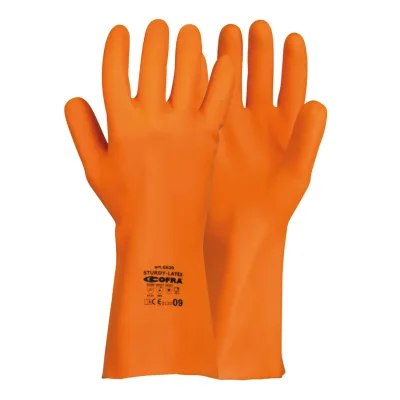COFRA Sturdy-latex TUCAT/PÁR vegyszerálló latex kesztyű