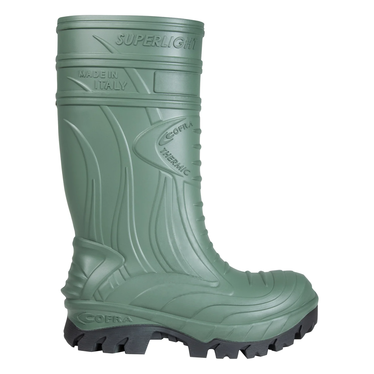 COFRA Thermic d.green S5S met védőcsizma gumi- és pvc