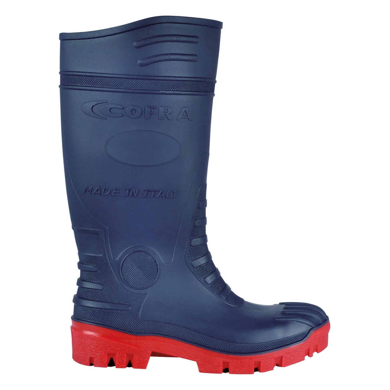 COFRA Typhoon BLUE/RED S5 FO SR védőcsizma gumi- és pvc