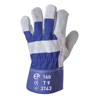 Coverguard COWHIDE-CUTGLOVES,3143,GREY/BLUE_10
