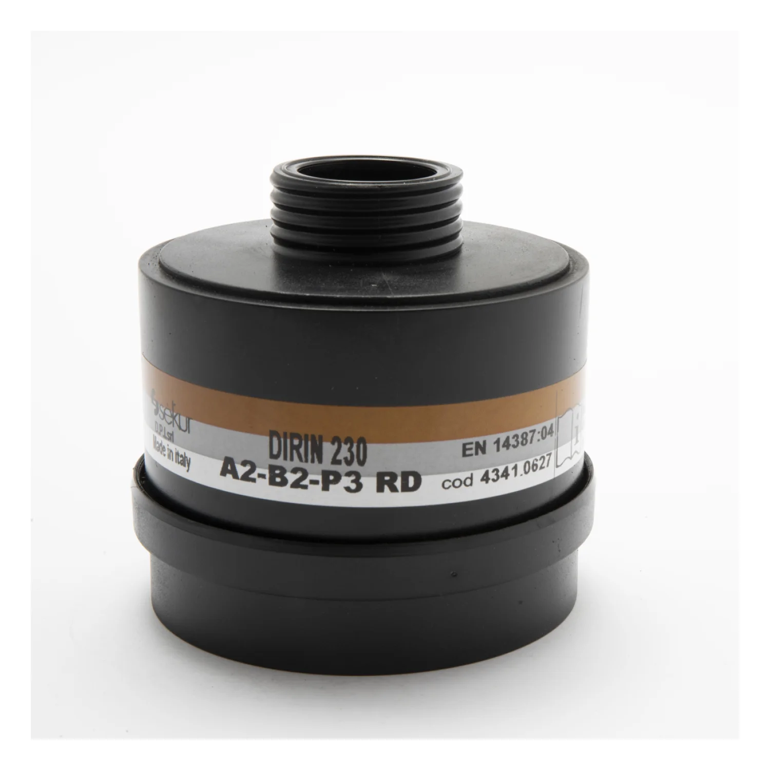 Coverguard Din filter A2B2P3 (dirin series) Fekete