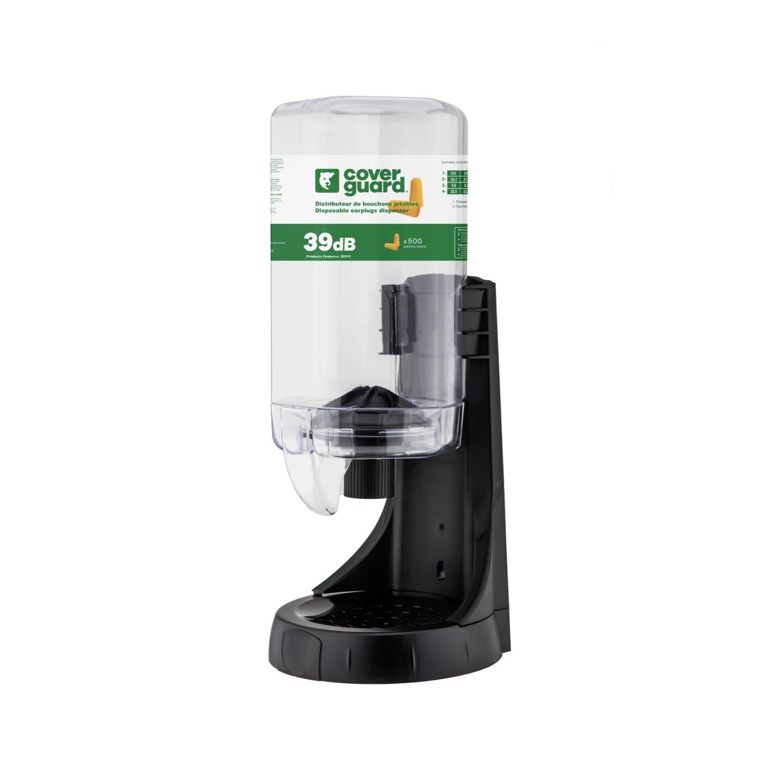 Coverguard Earplug dispenser további ajánlatok Fekete