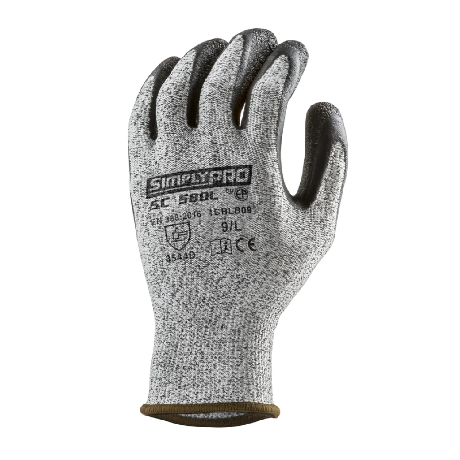 Coverguard Eurocut SC580L vágásálló kesztyű Hangaszürke