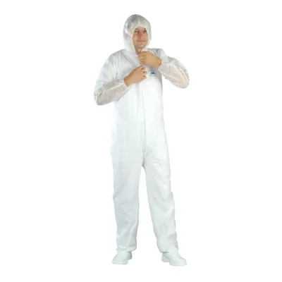 Coverguard Fehér SPP védőoverál munkaoverál