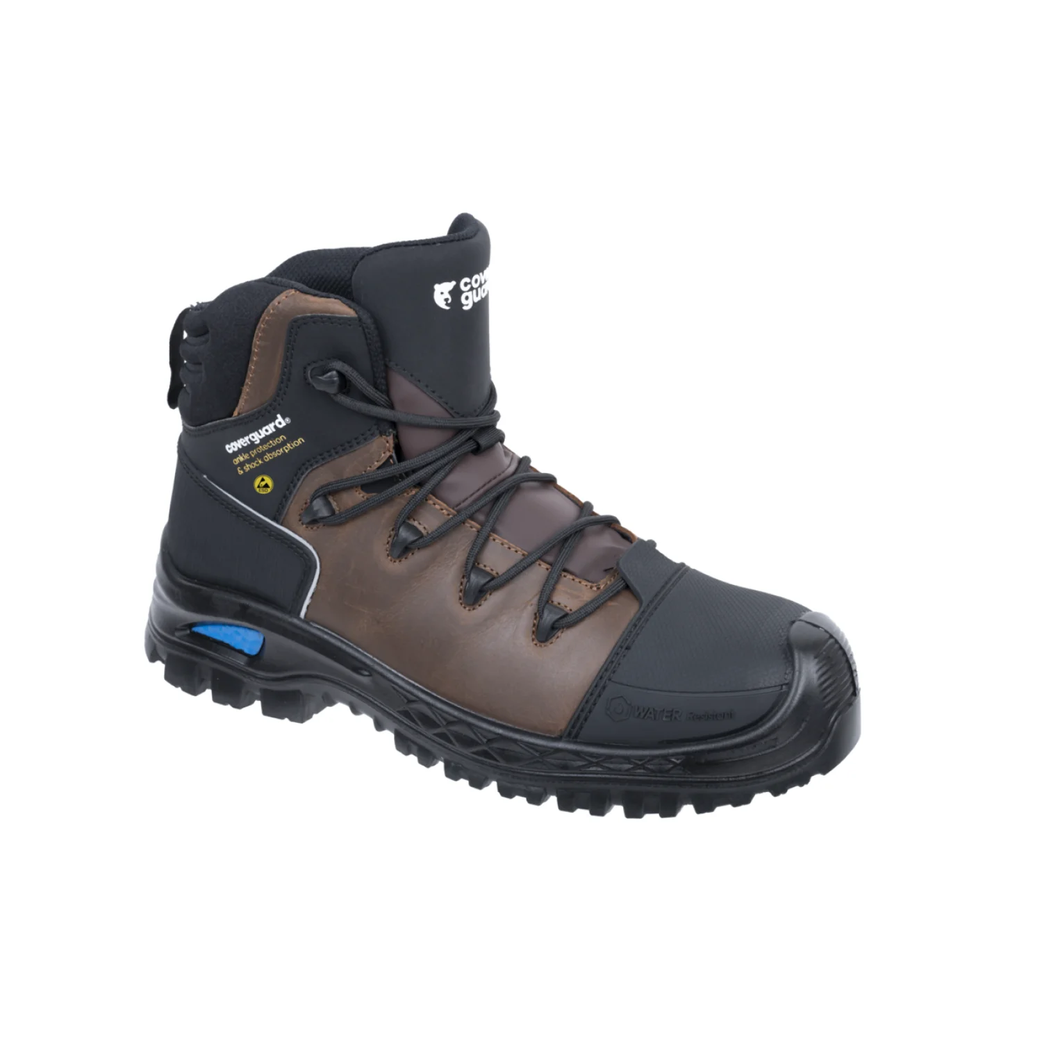 Coverguard X-Claw Proof S3 WR HI CI ESD SR védőbakancs Barna