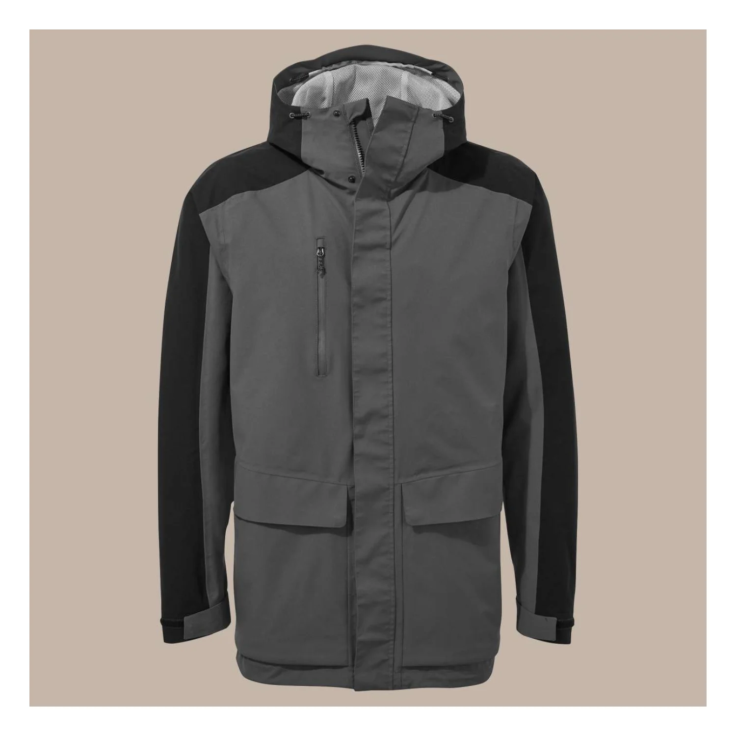 Craghoppers Expert kiwi pro stretch hosszított dzseki Carbon szürke/fekete