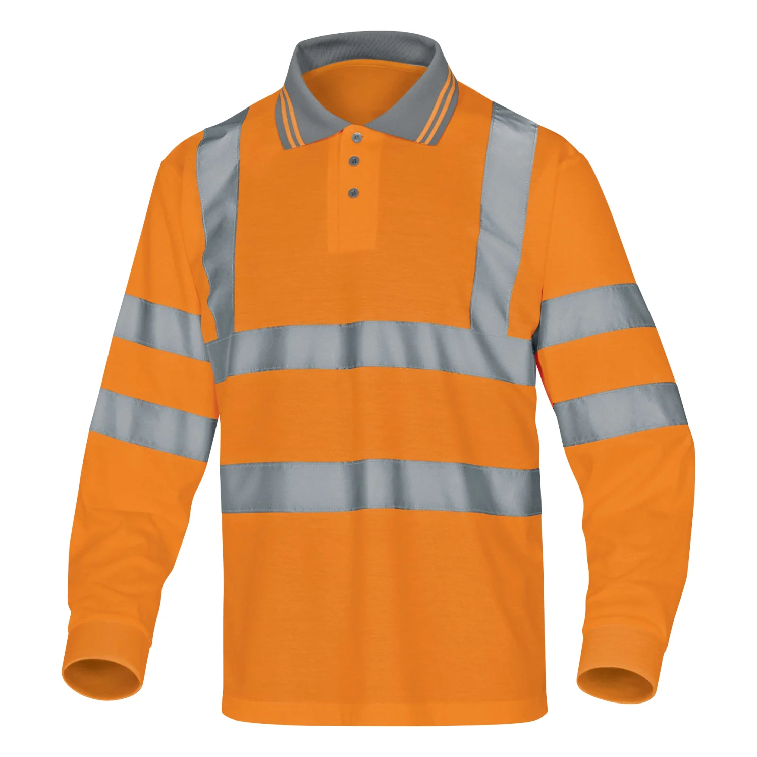 Delta Plus Meteor jól láthatósági workwear – ing Fluo narancssárga