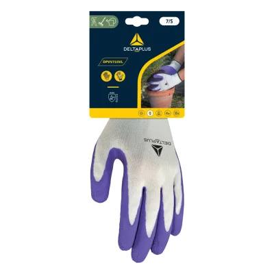 Delta Plus Pes latex kesztyϊ fekete